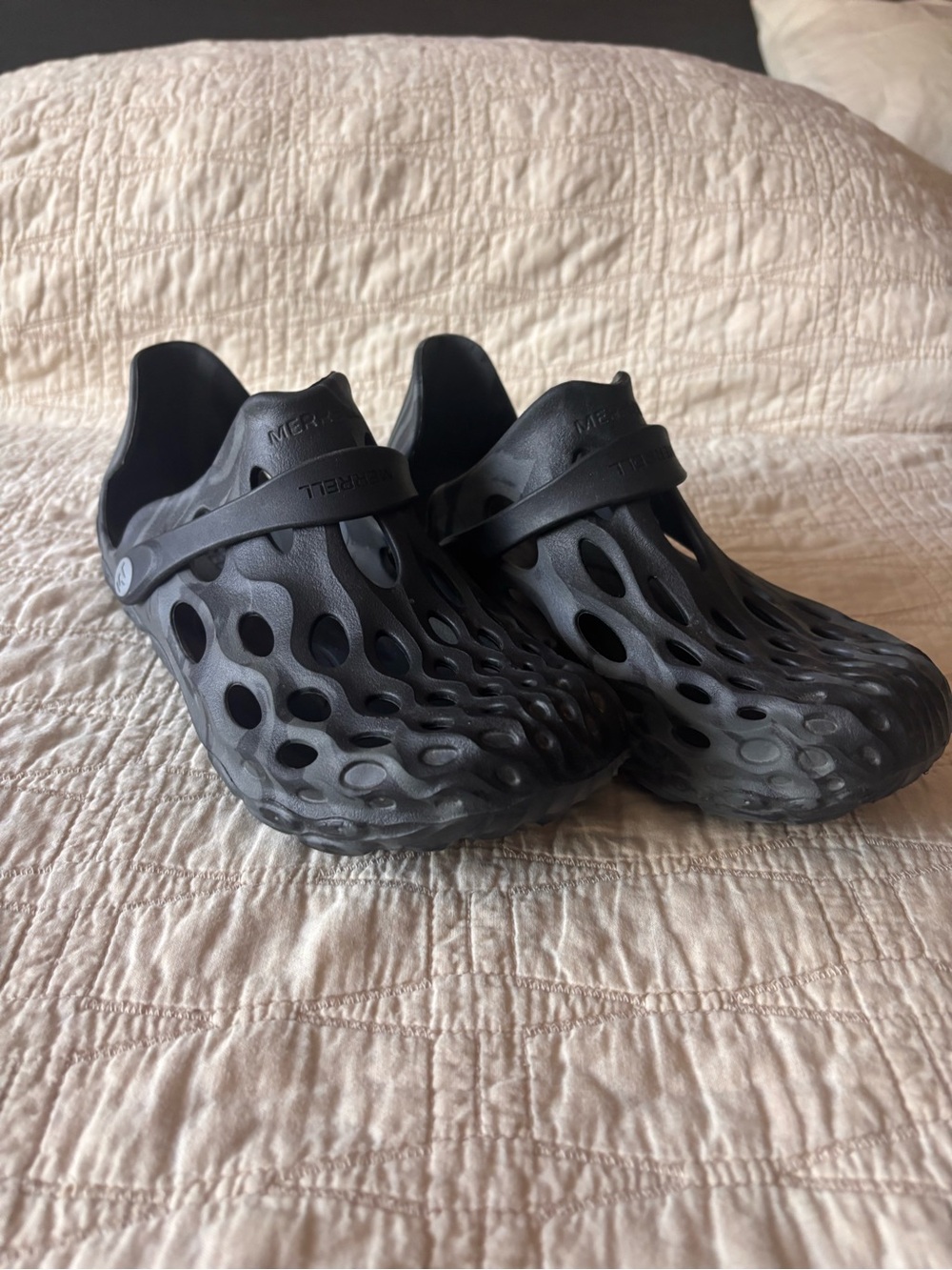 Merrell Hydro Moc Black Water Shoes Clogs Women’s 7 Men’s 5.5